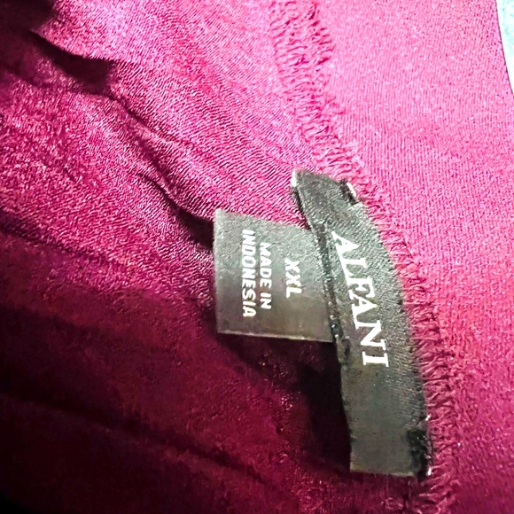 XXL SIZE Plus size Designer BrandNew Alfani double textured finely pleated skirt - Picture 7 of 7